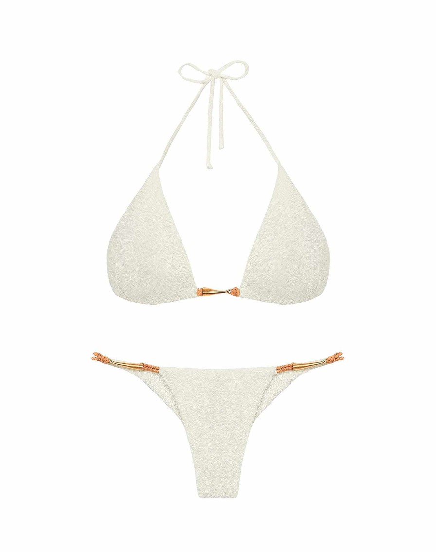 Swim Vix Cheeky | Firenze Mandy Detail Bottom White