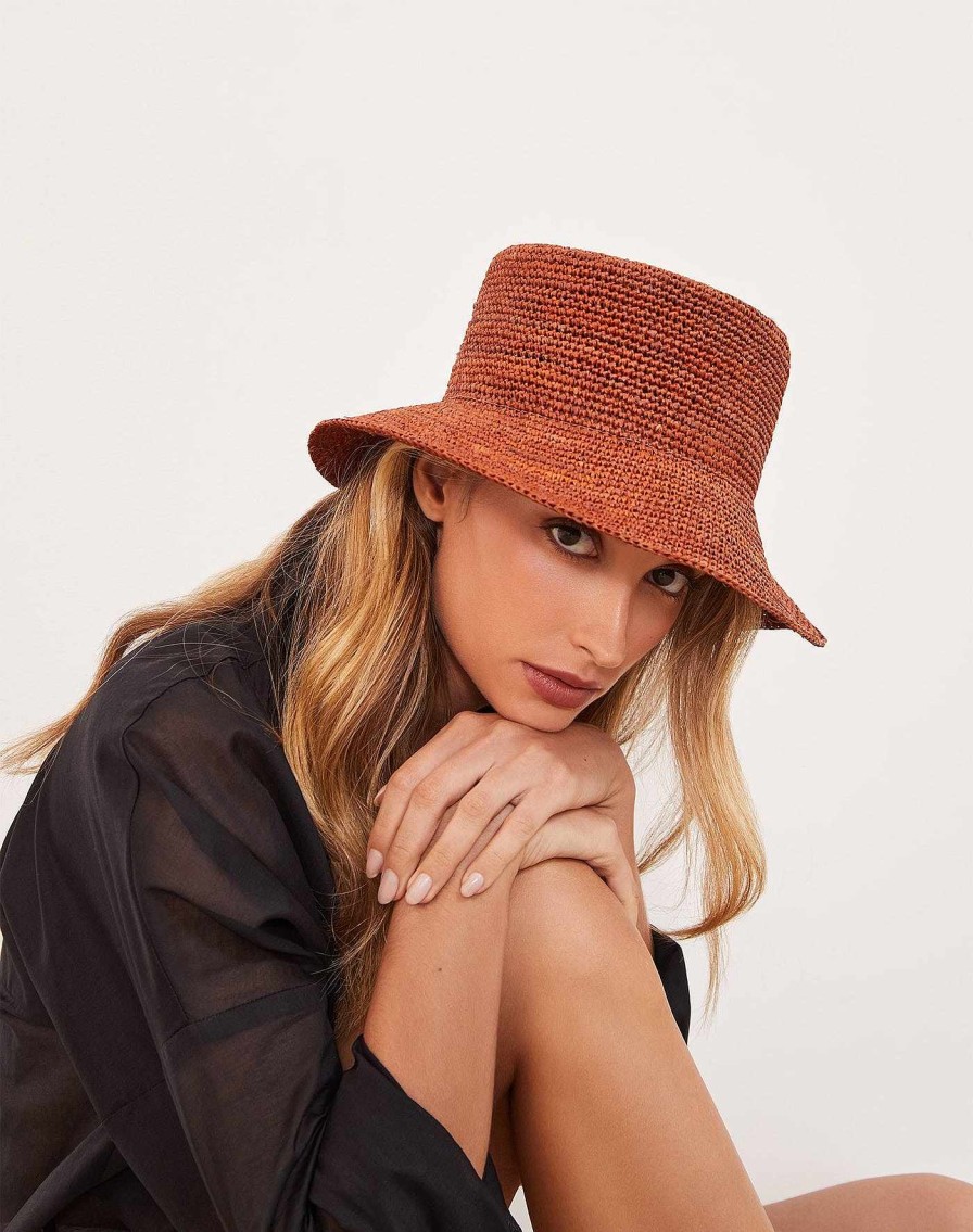 Accessories Vix | Bucket Hat Brick