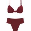 Swim Vix Brazilian | Jessica Hot Pant Bottom Cranberry