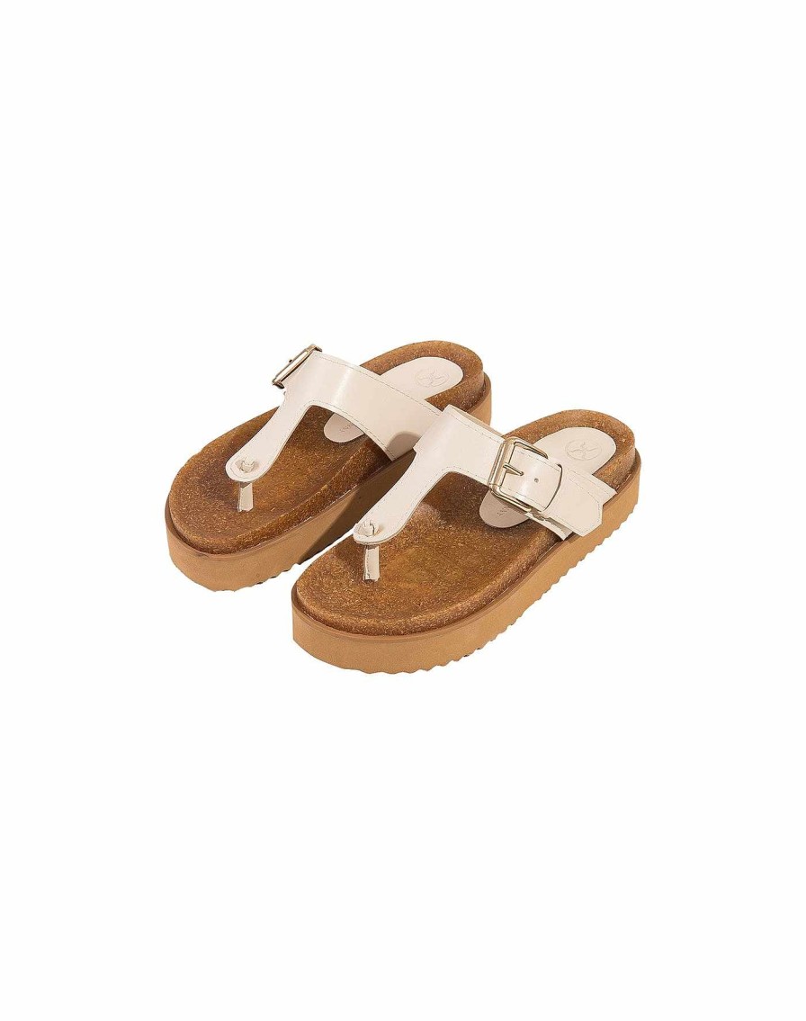 Accessories Vix | Jolie Sandal Off White