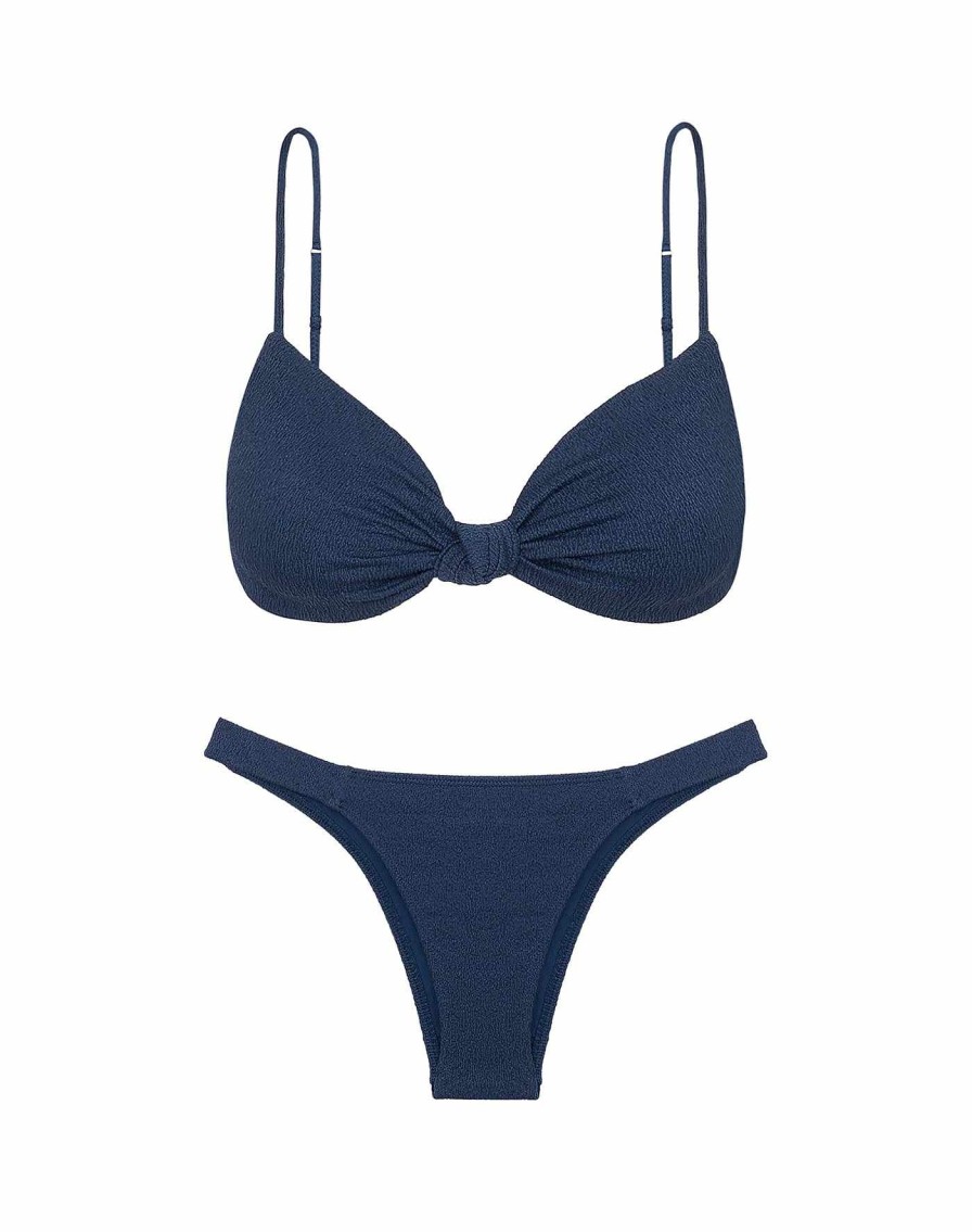 Swim Vix Bralette | Firenze Erin Knot Top Indigo