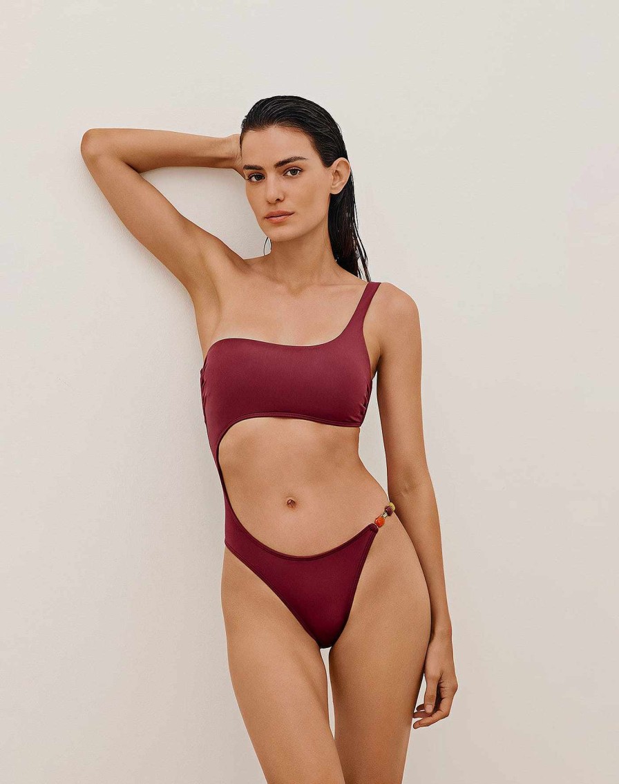 Swim Vix Brazilian | Martha One Piece Cranberry