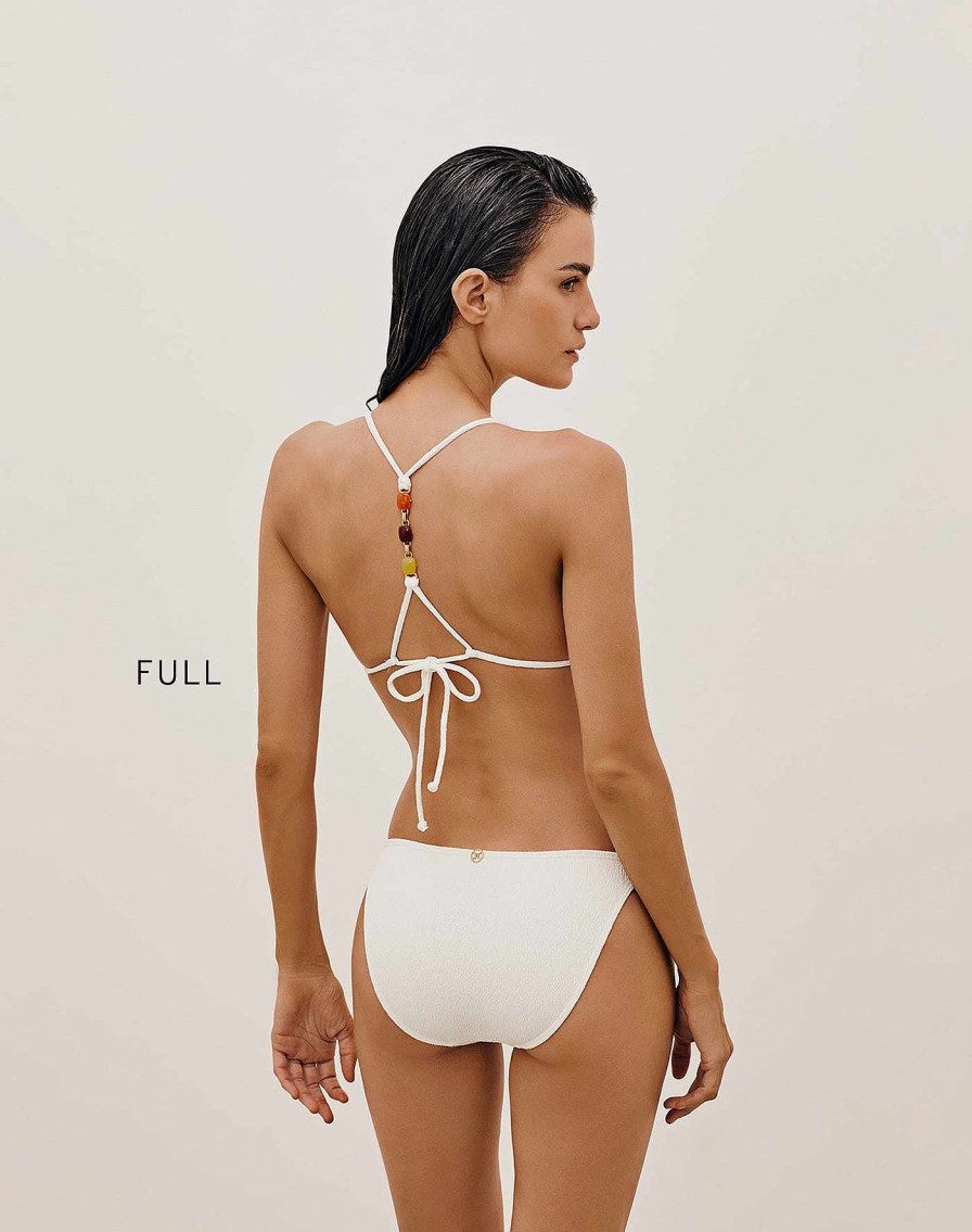 Swim Vix Brazilian | Firenze Martha Detail Bottom White