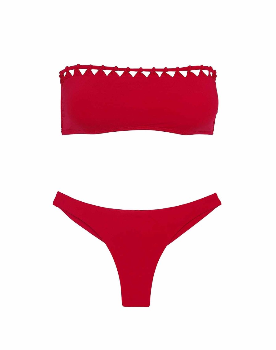 Swim Vix Full | Basic Bottom Red Pepper