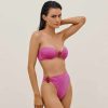 Swim Vix Bandeau | Kim Bandeau Top Bubblegum