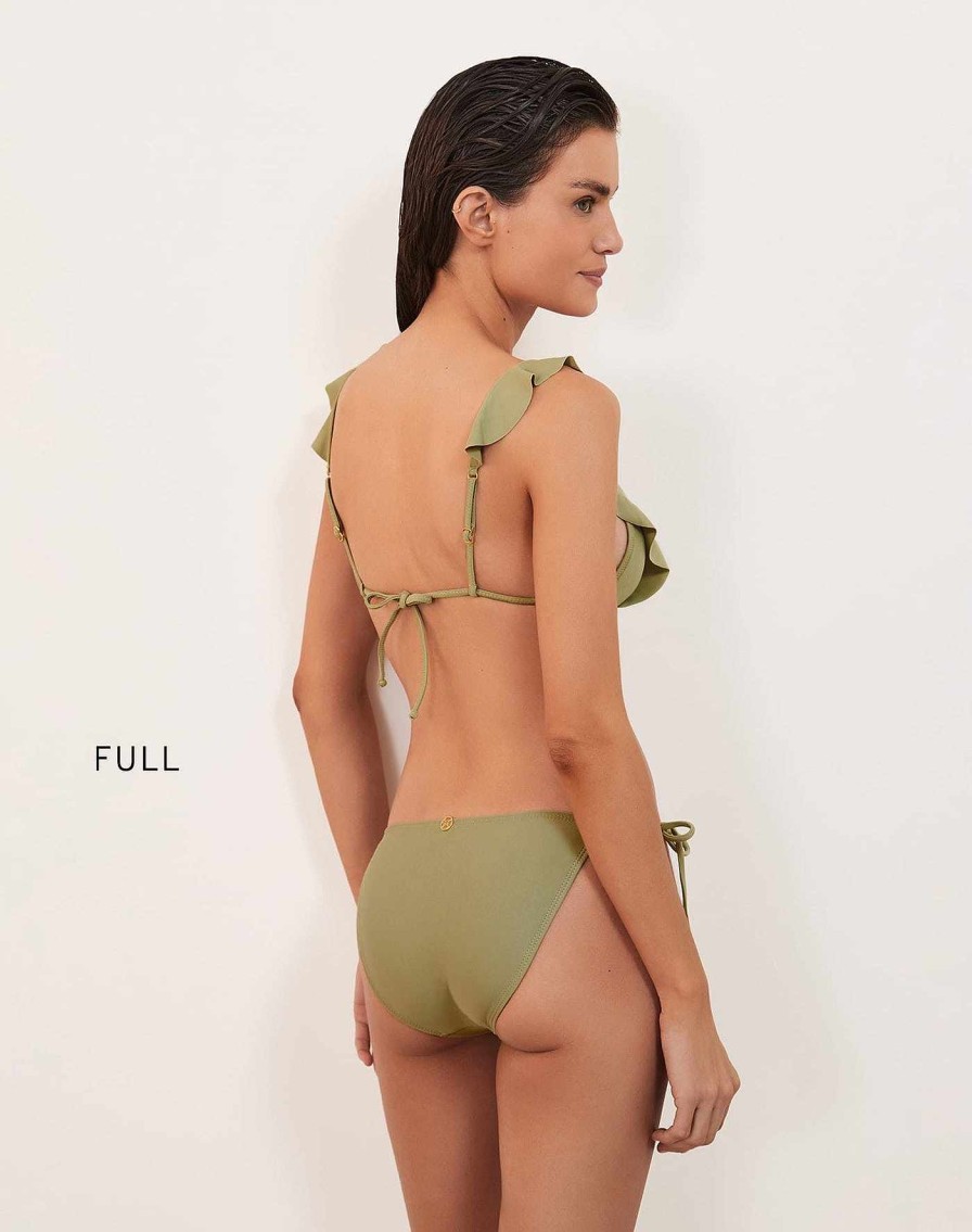 Swim Vix Full | Tie Side Bottom Olivine