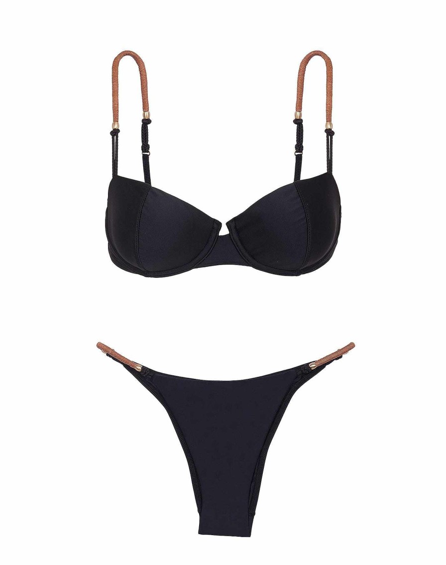 Swim Vix Underwire | Elis Nissi Top Black