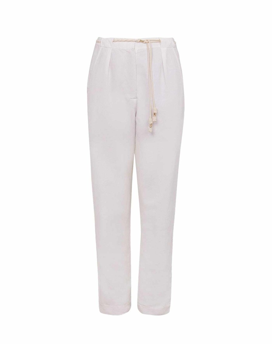 Clothing Vix Pants | Lucca Detail Pants Off White