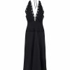 Clothing Vix Midi Dresses | Tara Midi Dress Black