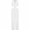 Clothing Vix | Nayara Detail Jumpsuit Off White