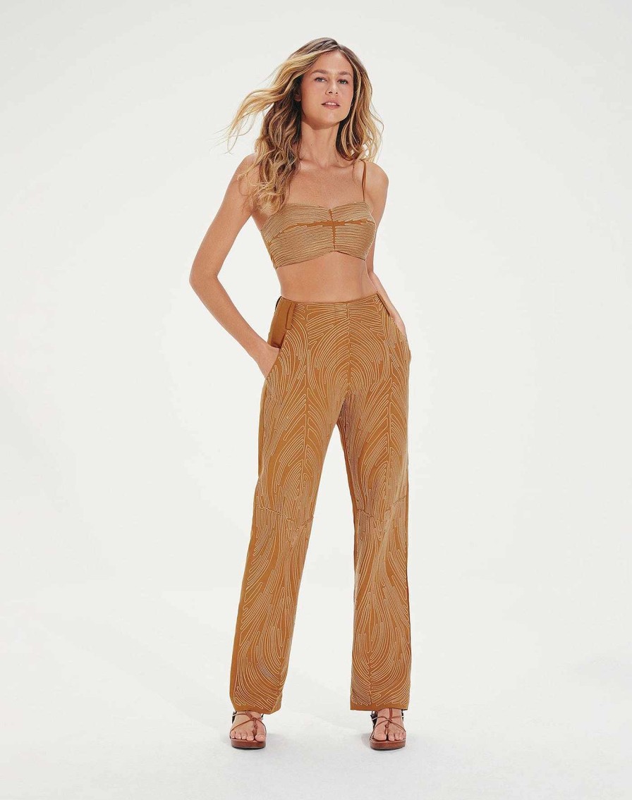 Clothing Vix Pants | Valentina Pants Toffee