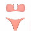 Swim Vix Bandeau | Cora Bandeau Top Peach