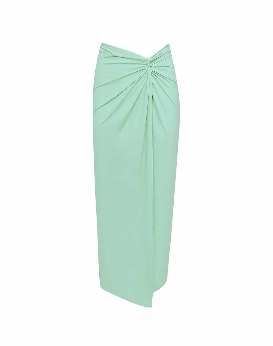 Cover Ups Vix | Karen Midi Skirt Aqua