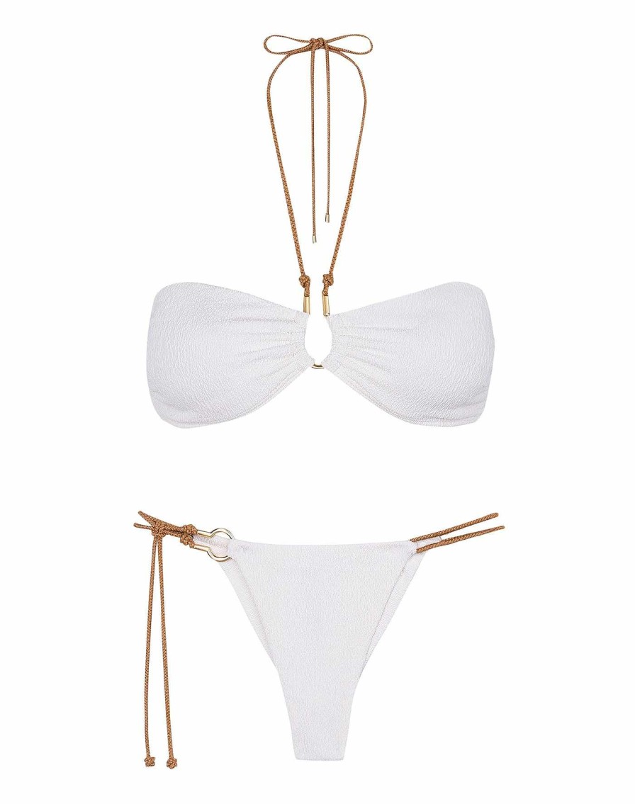 Swim Vix Bandeau | Firenze Diane Bandeau Top White