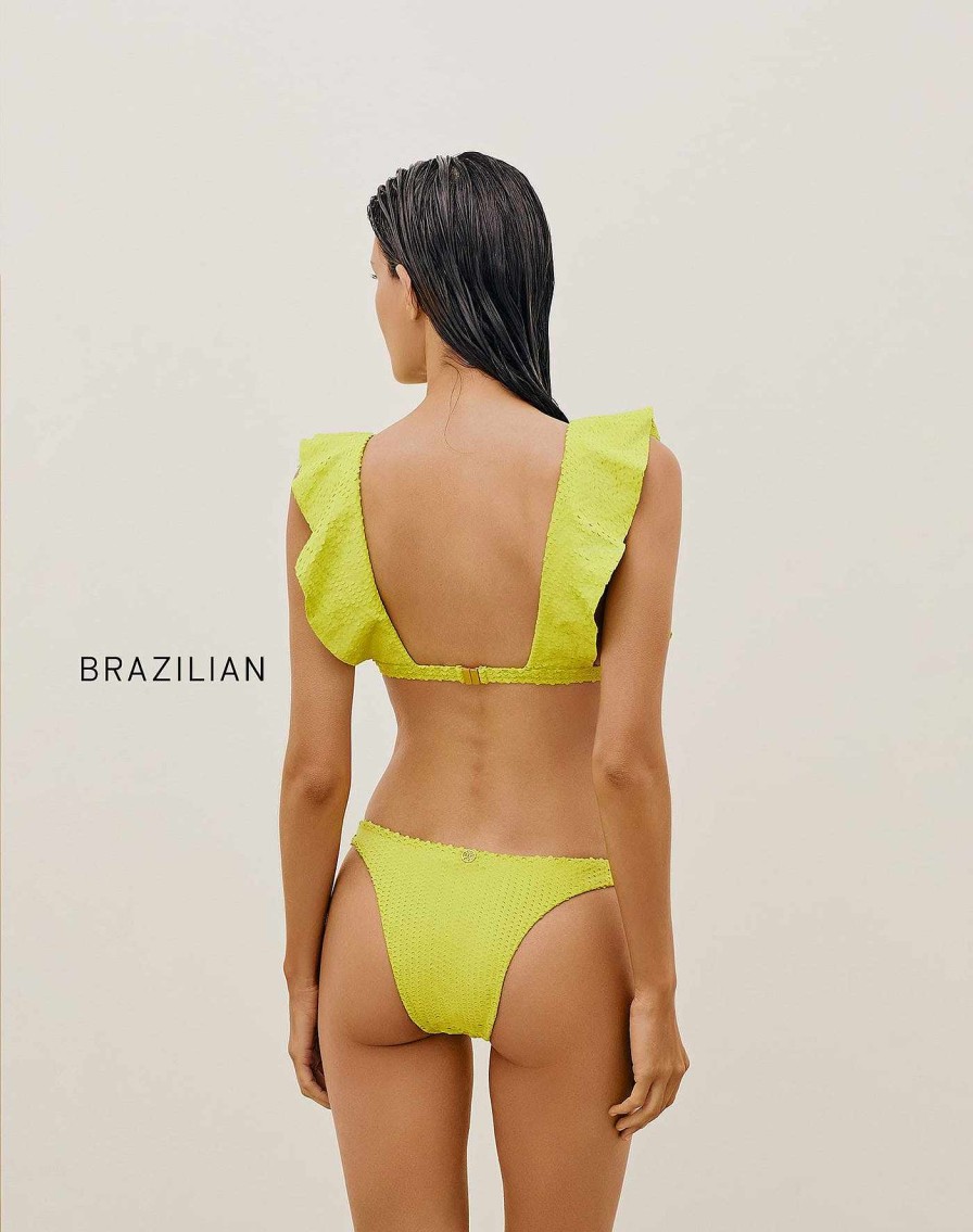 Swim Vix Brazilian | Scales Fany Bottom Wasabi