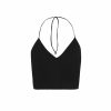 Clothing Vix Sleeveless Tops | Ava Blouse Black