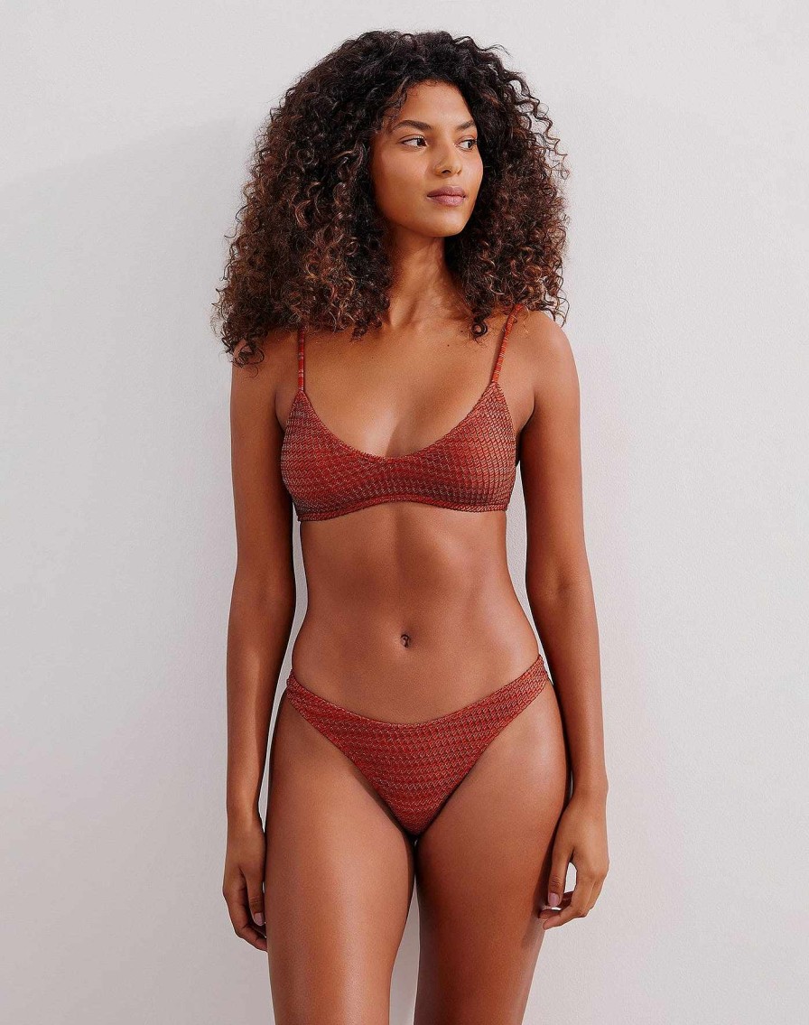 Swim Vix Full | Mesh Basic Bottom Brick