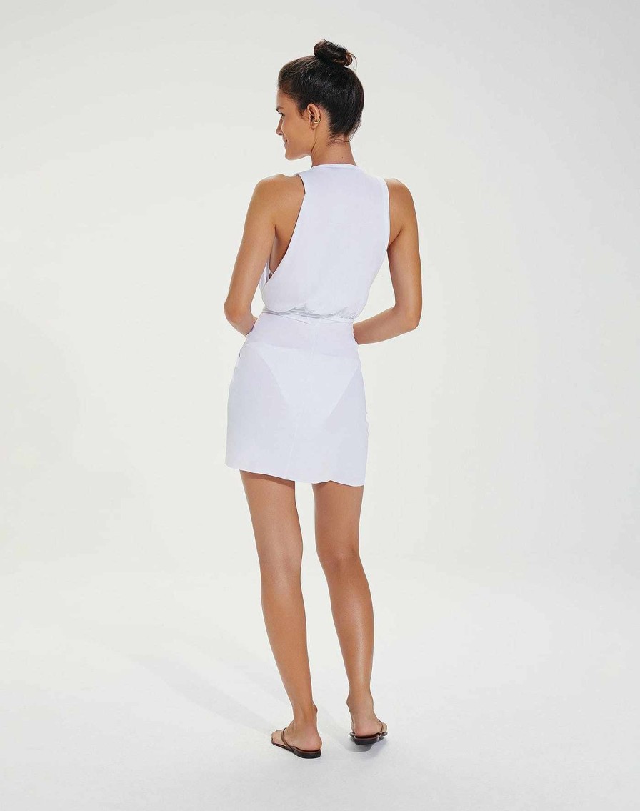 Cover Ups Vix | Karina Mini Cover Up White