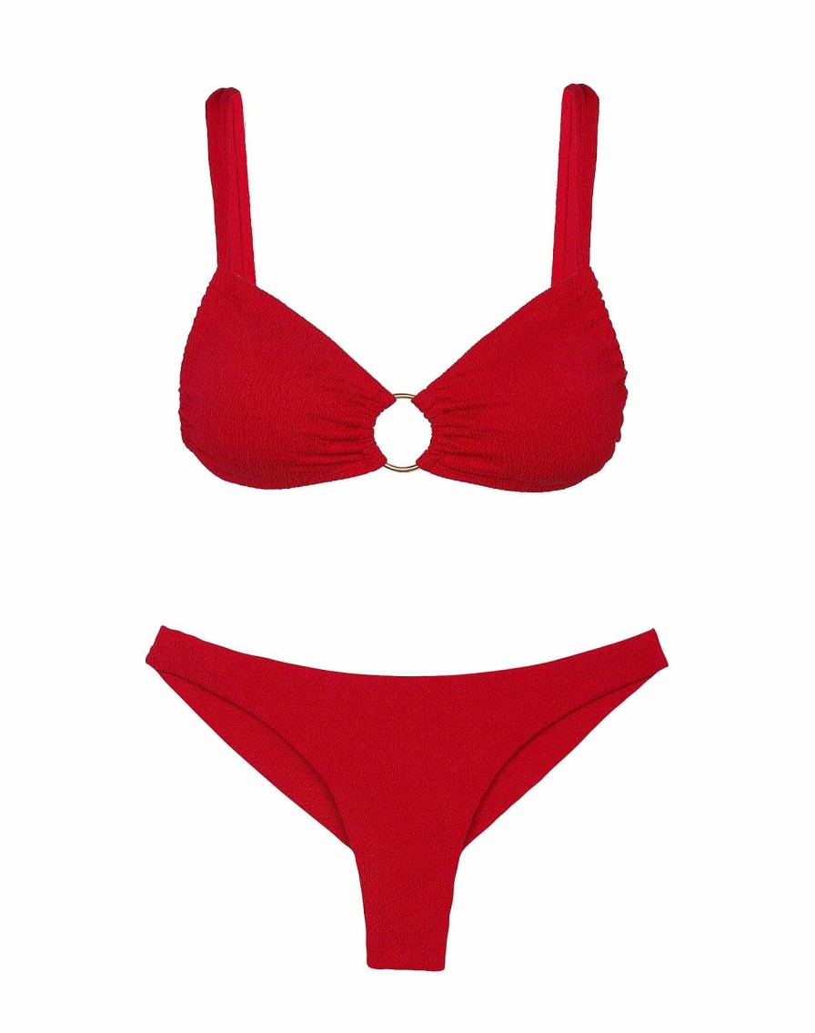 Swim Vix Bralette | Firenze Luna Top Red Pepper