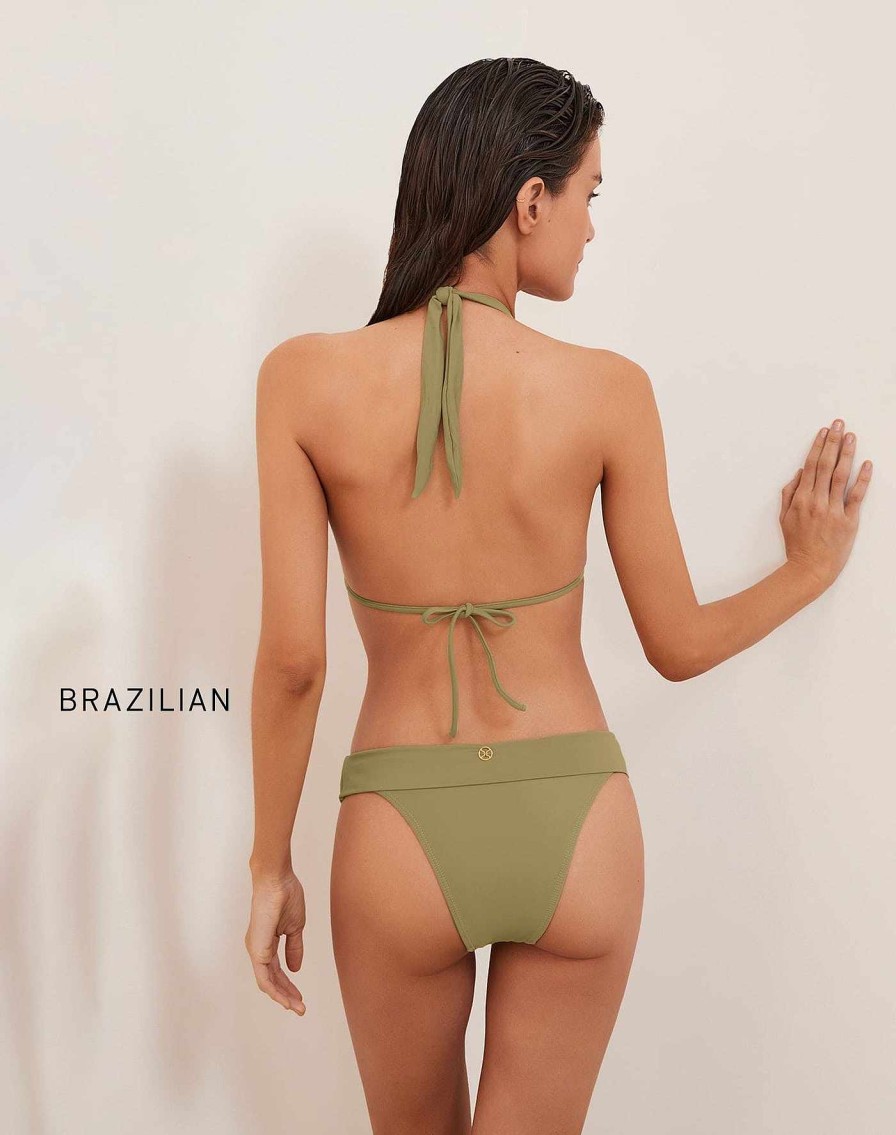 Swim Vix Full | Bia Tube Bottom Olivine