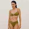 Swim Vix Bralette | Erin Knot Top Avocado