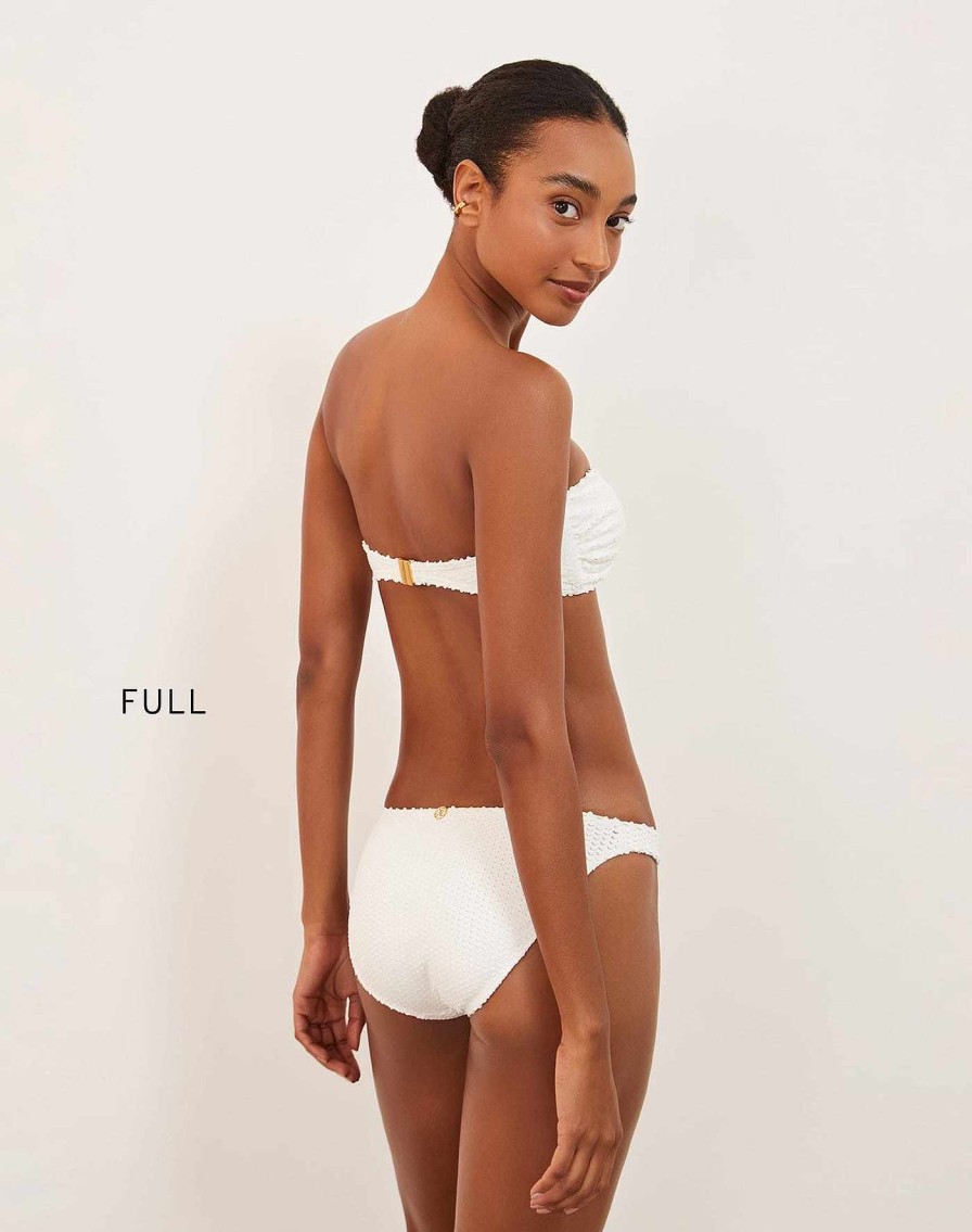 Swim Vix Brazilian | Scales Fany Bottom Off White