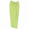 Cover Ups Vix | Karen Midi Skirt Lime