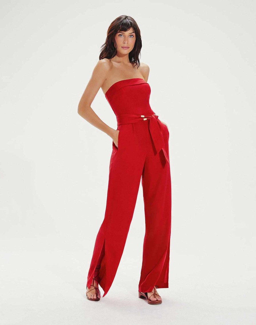 Clothing Vix | Serena Detail Jumpsuit