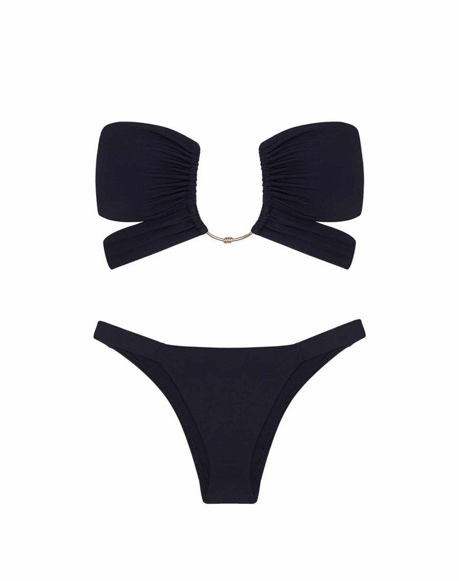 Swim Vix Full | Matte Fany Bottom Black