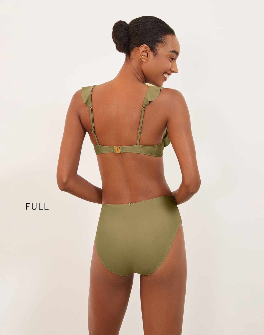 Swim Vix Full | Bela Hot Pant Bottom Olivine