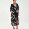 Cover Ups Vix | Braid Detail Long Caftan