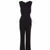 Clothing Vix | Carina Detail Jumpsuit Black