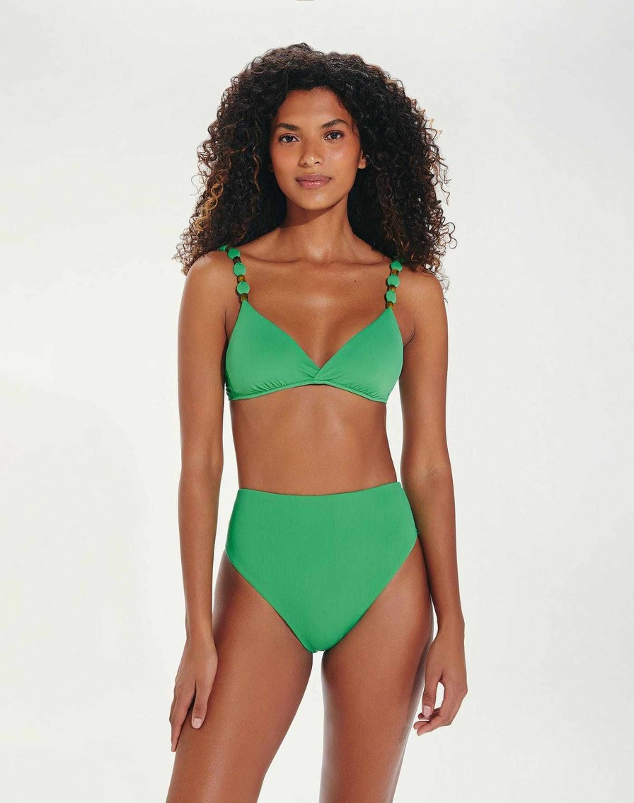 Swim Vix Brazilian | Bela Hot Pant Bottom Cactus