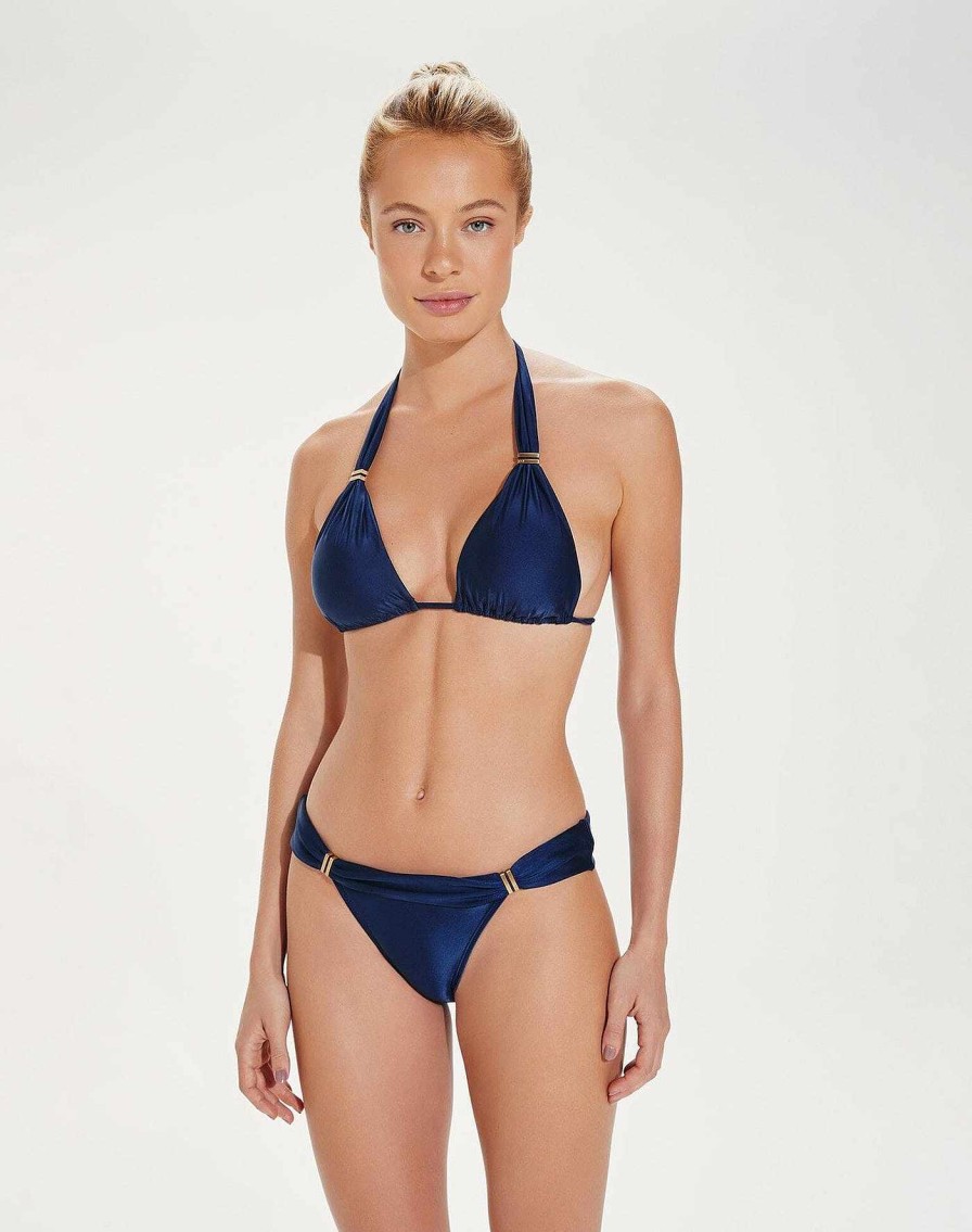 Swim Vix Triangle | Bia Tube Top Indigo