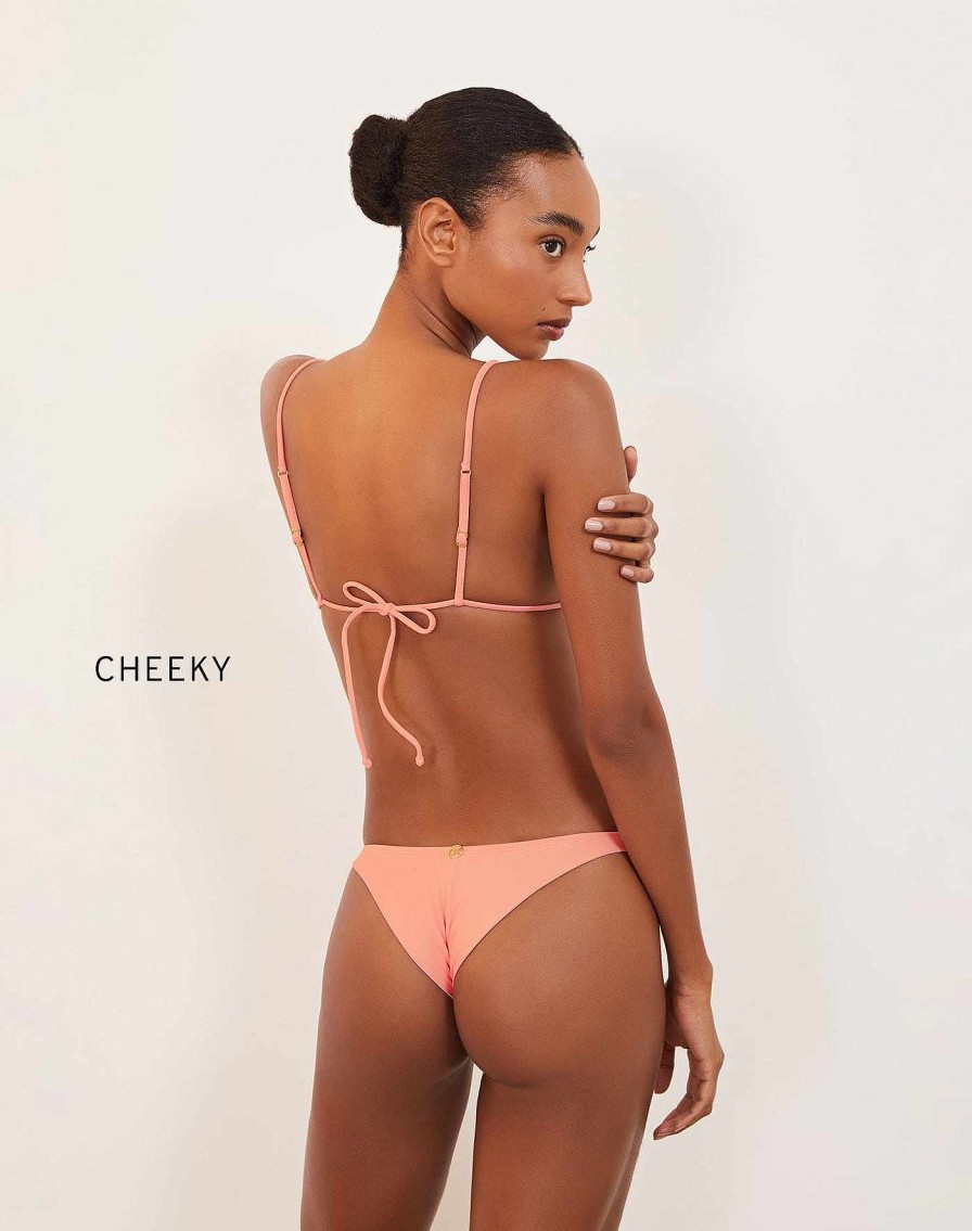 Swim Vix Triangle | Cora Parallel Tri Top Peach