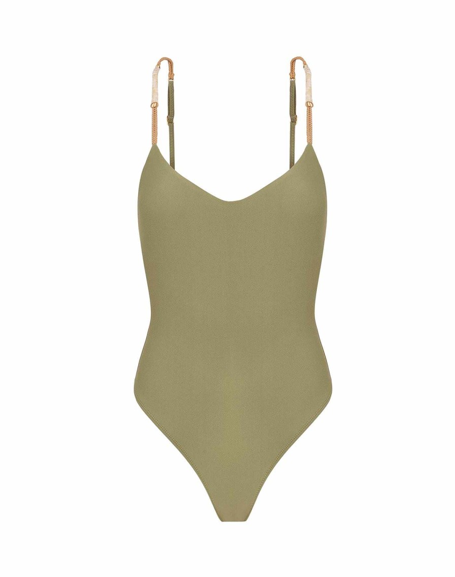 Swim Vix Brazilian | Brooke Li One Piece Olivine