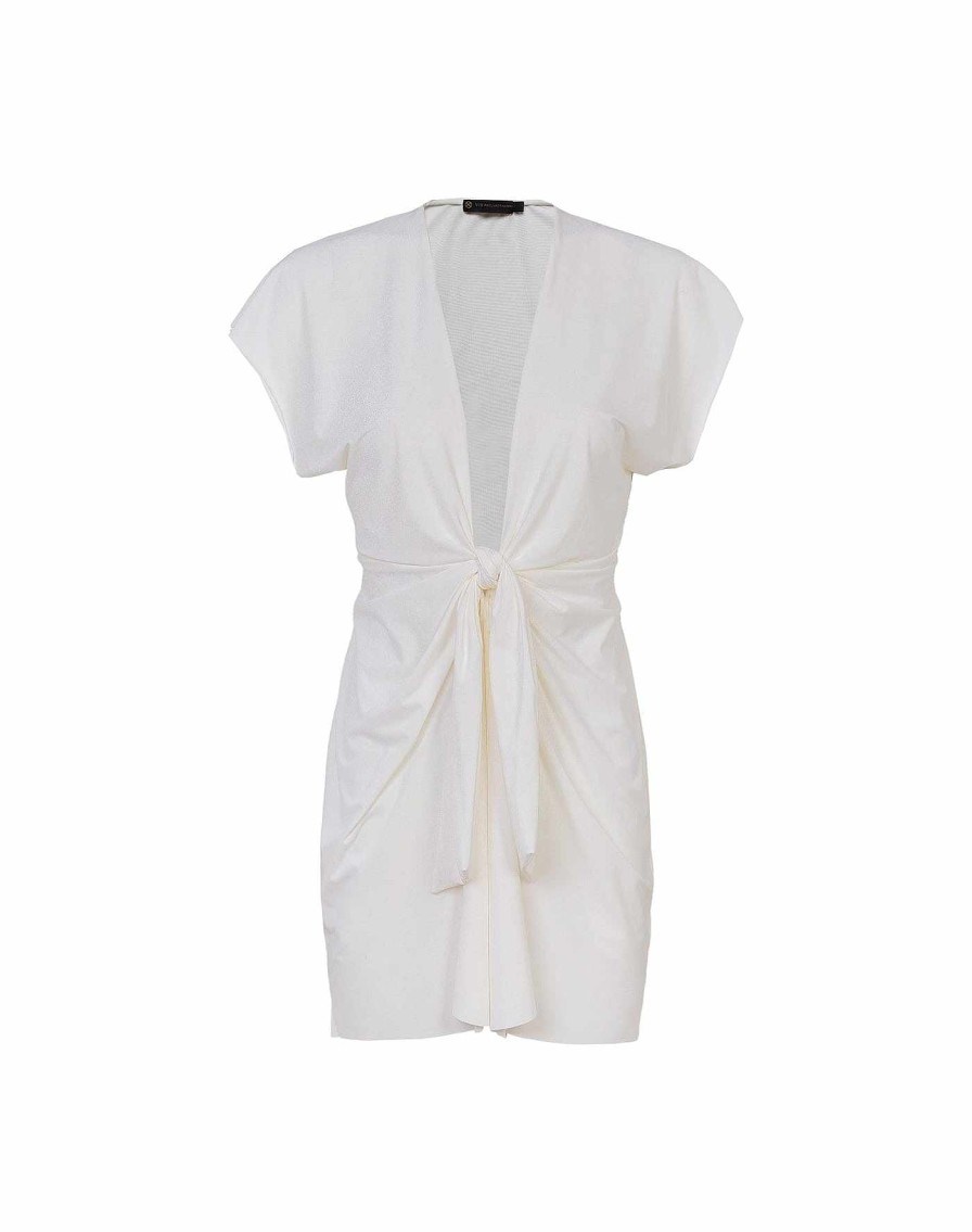 Cover Ups Vix | Sasha Short Cover Up Off White