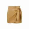 Clothing Vix Skirts | Rai Mini Skirt Walnut