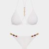 Swim Vix Brazilian | Firenze Martha Detail Bottom White