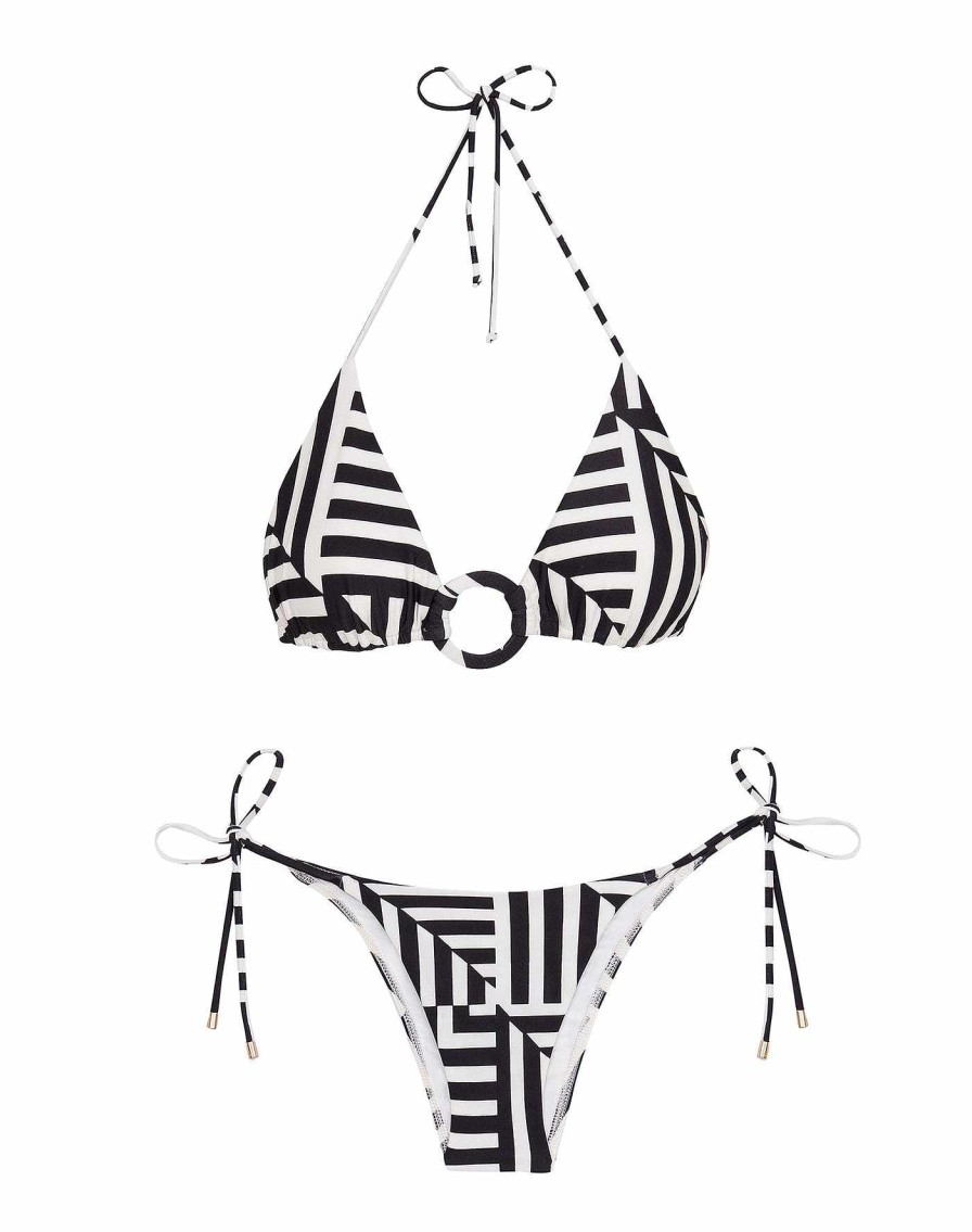 Swim Vix Brazilian | Tie Side Bottom Geo