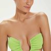 Swim Vix Bandeau | Firenze Zene Bandeau Top Lime