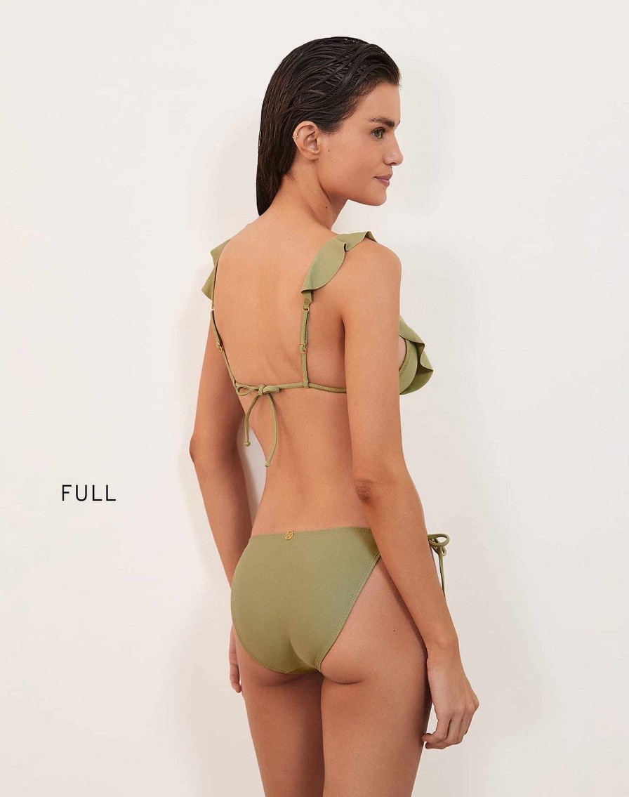 Swim Vix Bralette | Chris Parallel Tri Top Olivine