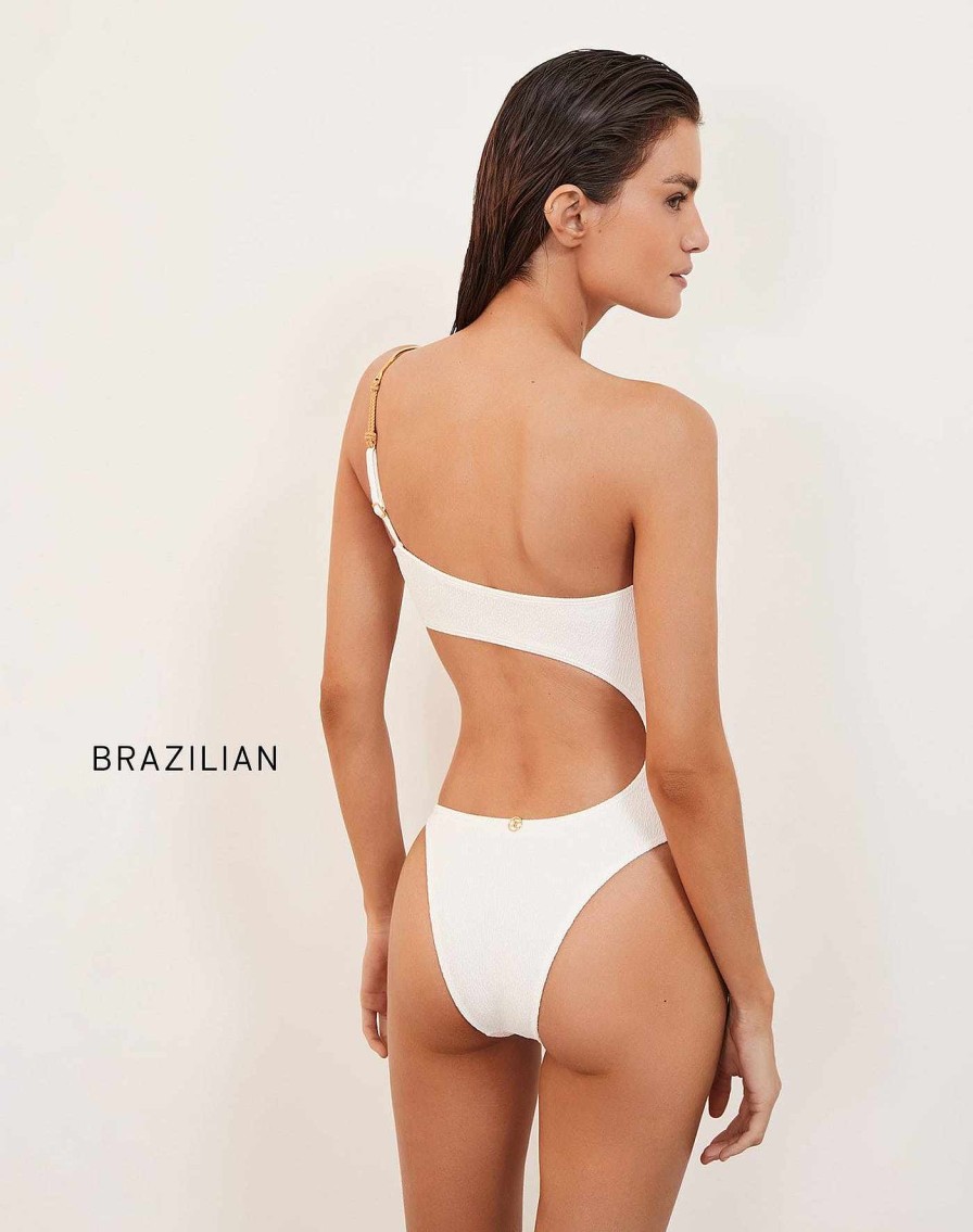 Swim Vix Brazilian | Firenze Mandy Gisele One Piece White