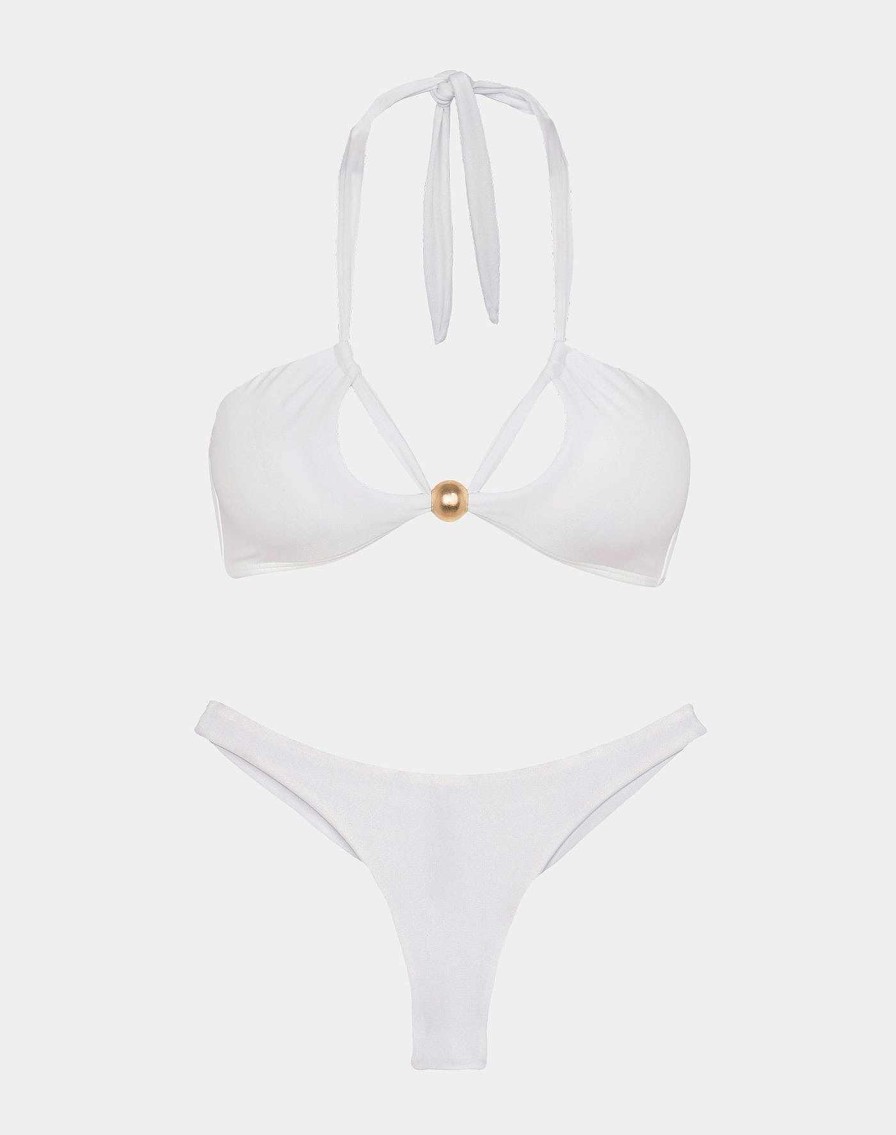 Swim Vix Full | Basic Bottom White