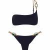 Swim Vix Brazilian | Matte Tuane Detail Bottom Black