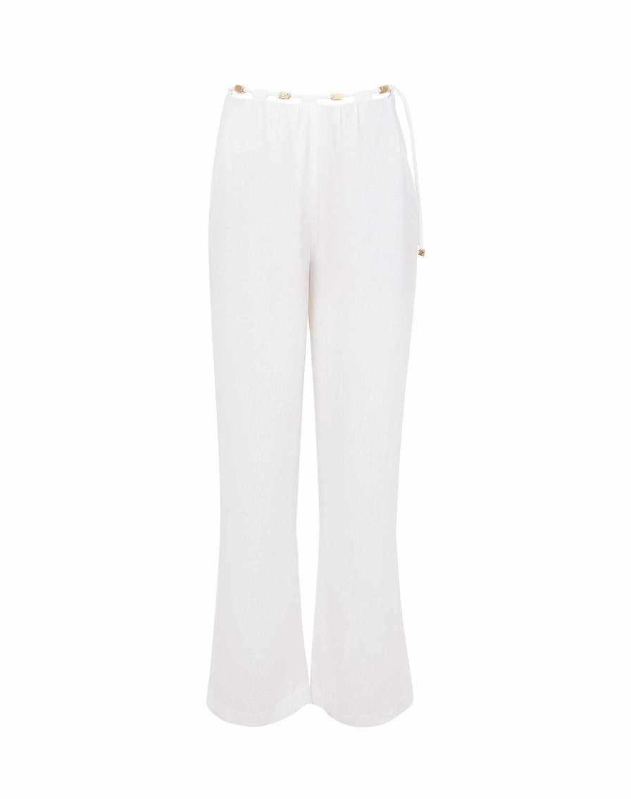 Clothing Vix Pants | Miko Detail Pants Off White