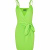 Clothing Vix Short Dresses | Shiso Short Dress Acid Green