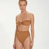 Swim Vix Bandeau | Scales Diara Bandeau Top Toffee