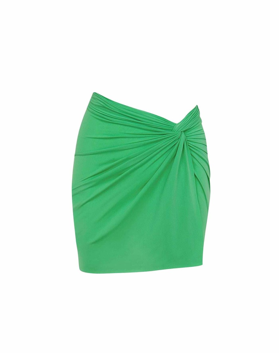 Cover Ups Vix | Karen Mini Pareo Skirt Cactus