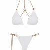 Swim Vix T-Back | Firenze Diane T Back Top White